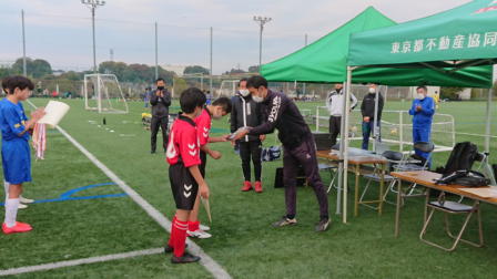 中学サッカー部 新人戦１１ブロック 準優勝 明治学院 中学校 東村山高等学校