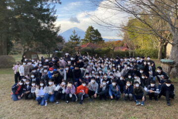 中学2年生　修養会をおこないました