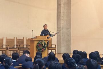 高校1年生　進路講演会を行いました