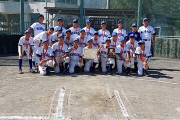 中学野球部　11ブロック秋季大会準優勝および秋季都大会出場決定！