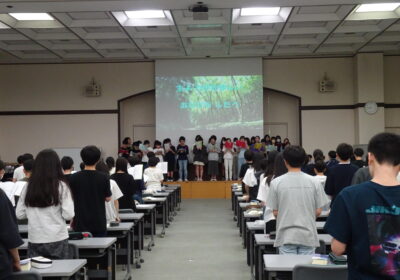 宿泊先での礼拝