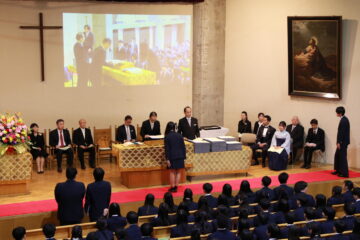 2024年度　高等学校卒業証書授与式を行いました