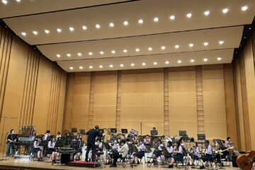 中高ブラスバンド部　定期演奏会が終了しました