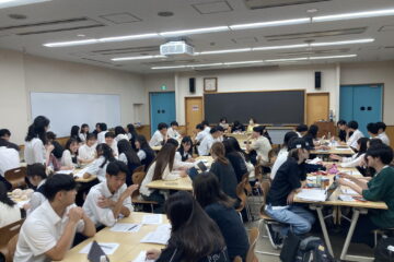 明治学院大学法学部ゼミに高校生が参加しました