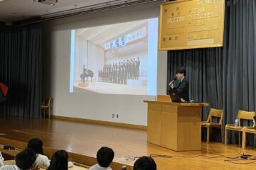 高校3年生　キャリア講演会をおこないました