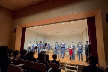 中学2年生　音楽鑑賞教室を行いました