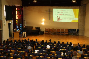 高校1年生　キャリア講演会を実施しました