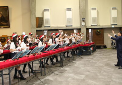 ハンドベル演奏