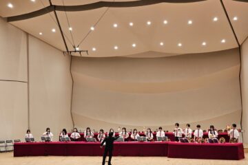 中高ハンドベル部 定期演奏会を開催しました