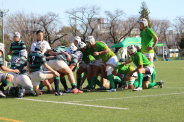 高校ラグビー部　新人大会２年連続東京都ベスト８！中学ラグビー部も快勝発進！！