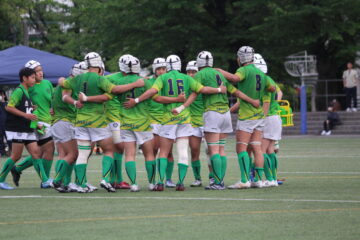 高校ラグビー部　快勝発進！