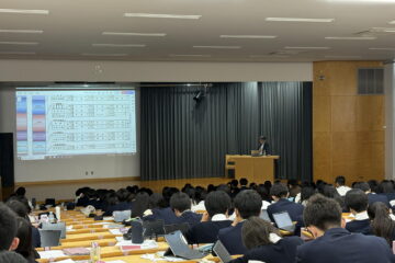 明治学院大学の先生による高校3年生への講義「教養原論」を行いました＜第2回＞