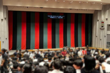 高校2年生　歌舞伎教室を行いました