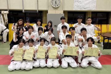 高校柔道部　東京都第三支部学年別柔道大会 結果報告